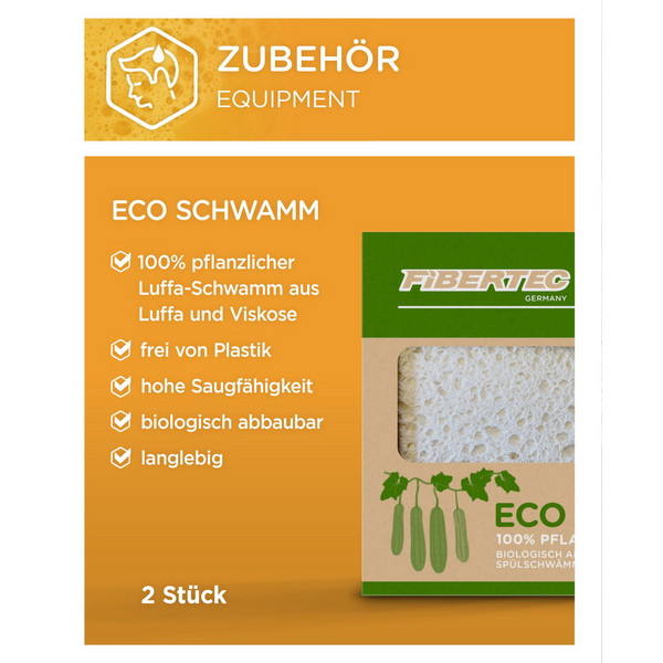 Fibertec ECO SPONGE - Abwaschzubehör Ansicht 2