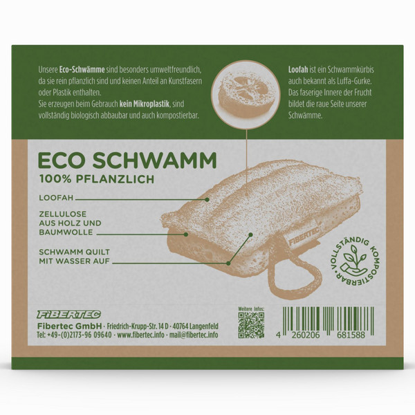 Fibertec ECO SPONGE - Abwaschzubehör Ansicht 3