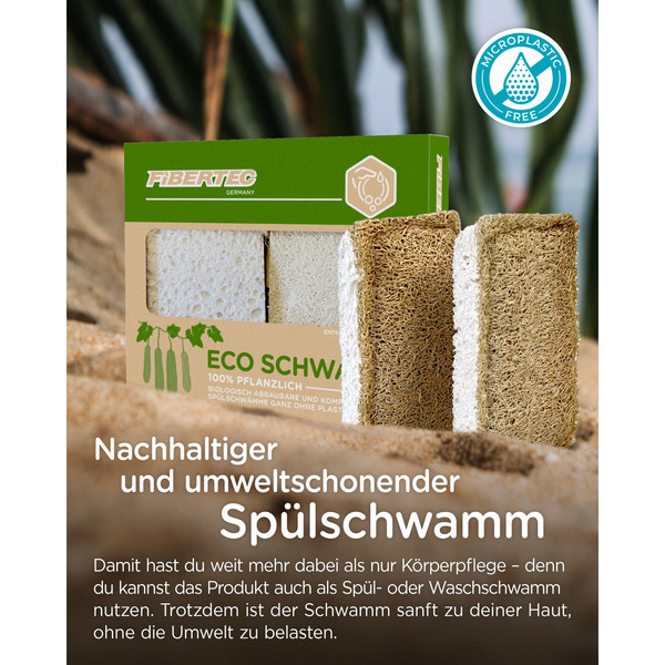Fibertec ECO SPONGE - Abwaschzubehör Ansicht 4