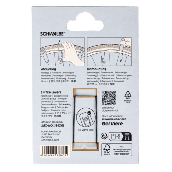 Schwalbe REIFENHEBER - Reparaturbedarf Ansicht 6