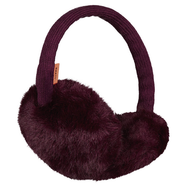 PLUSH EARMUFFS Damen - Stirnband-AUBERGINE