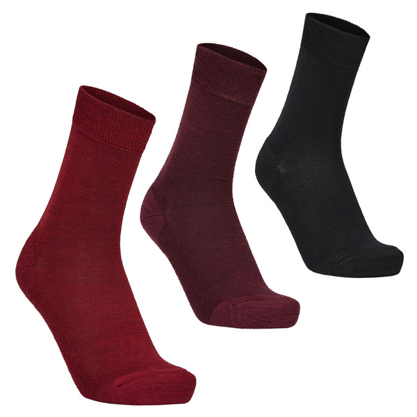 DAILY MERINO MEDIUM SOCK 3PK WMN Damen - Freizeitsocken
