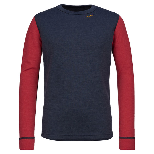EXPEDITION MERINO SHIRT JR Kinder - Baselayer-NIGHT/BEAUTY