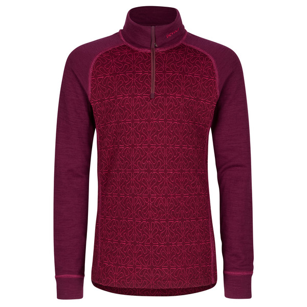 Devold DUO ACTIVE MERINO ZIP NECK JR Kinder - Funktionsshirt