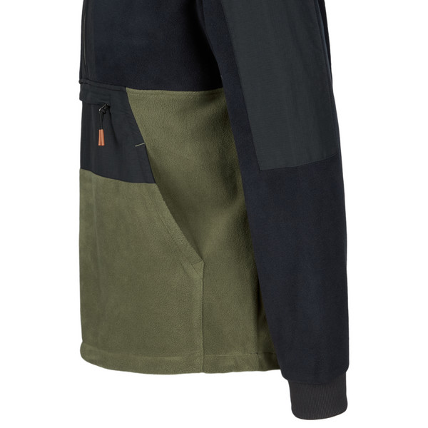 Passenger Clothing WOODLAND 2.0 HOODED 1/2 ZIP RECYCLED POLAR FLEECE Herren - Fleecepullover Ansicht 3