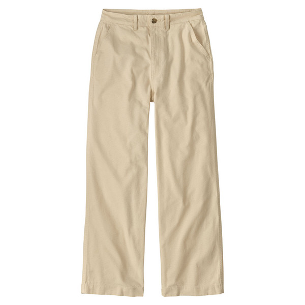 W'S POINT REYES CANVAS WIDE LEG PANTS Damen - Freizeithose-UNDYED NATURAL