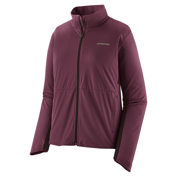 W'S WIND SHIELD JACKET Damen - Windbreaker-BERRY FIG