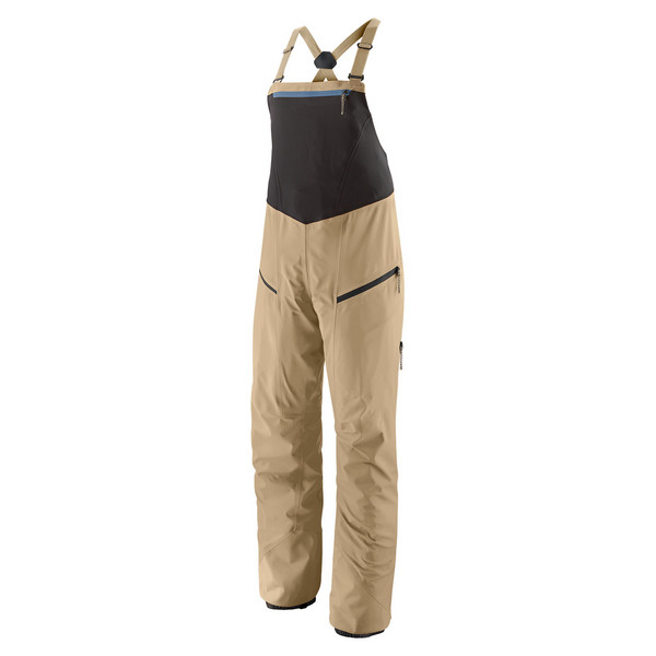 W'S SNOWDRIFTER BIBS Damen - Skihose-OAR TAN