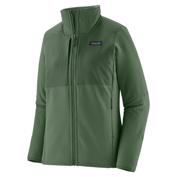 W'S R2 CROSSSTRATA JACKET Damen - Softshelljacke-CANOPY GREEN
