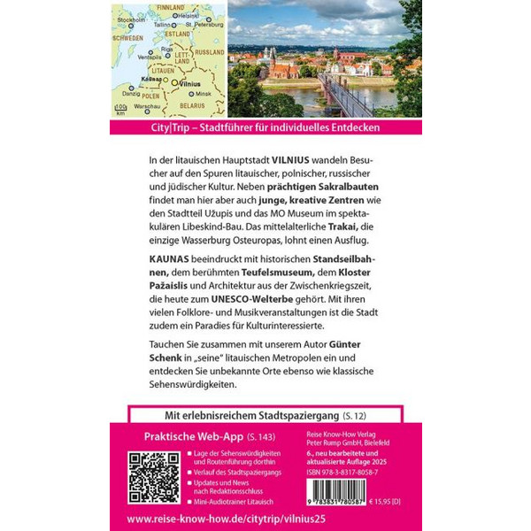 REISE KNOW-HOW CITYTRIP VILNIUS UND KAUNAS - Reiseführer Ansicht 2