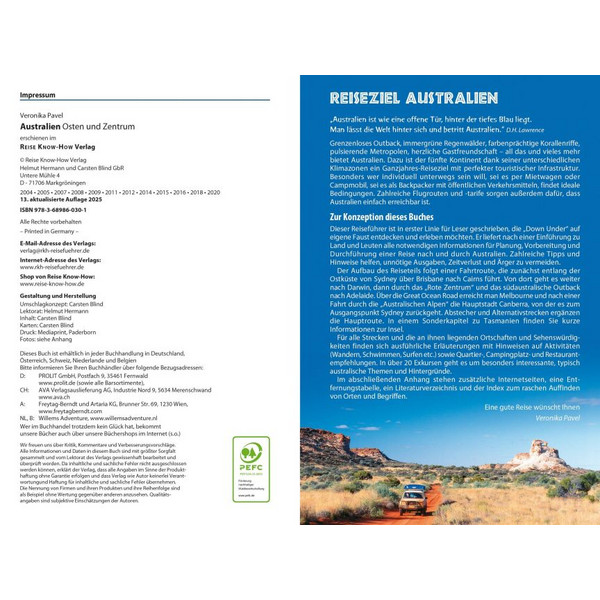 REISE KNOW-HOW REISEFÜHRER AUSTRALIEN OSTEN UND ZENTRUM Ansicht 2