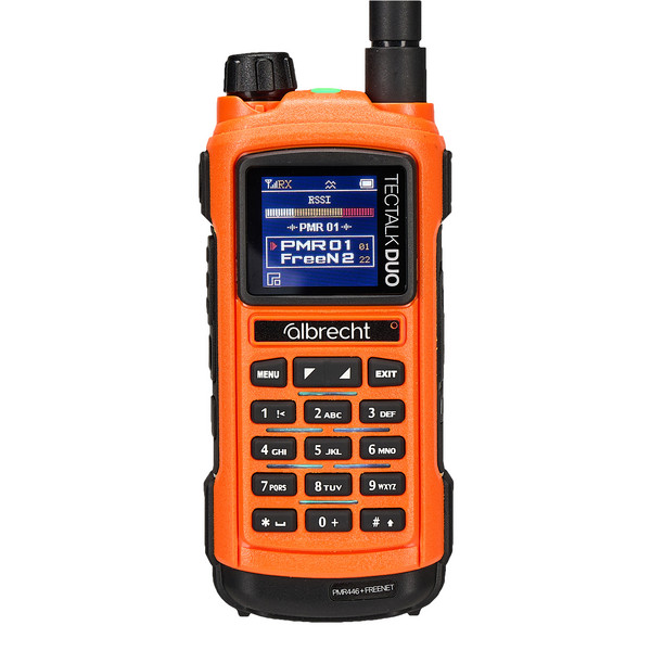 TECTALK DUO, PMR + FREENET (1W) - Funkgerät