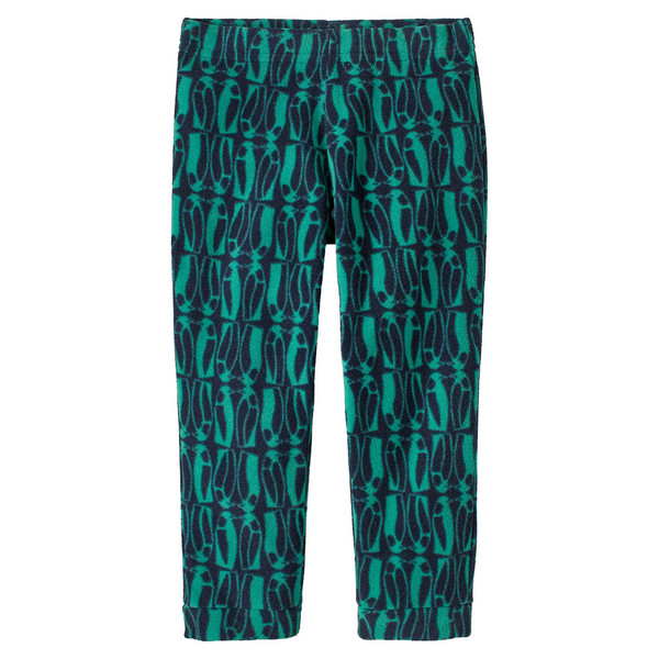 BABY MICRO D BOTTOMS Kinder - Fleecehose-GEO PENGUIN: SOLO TEAL