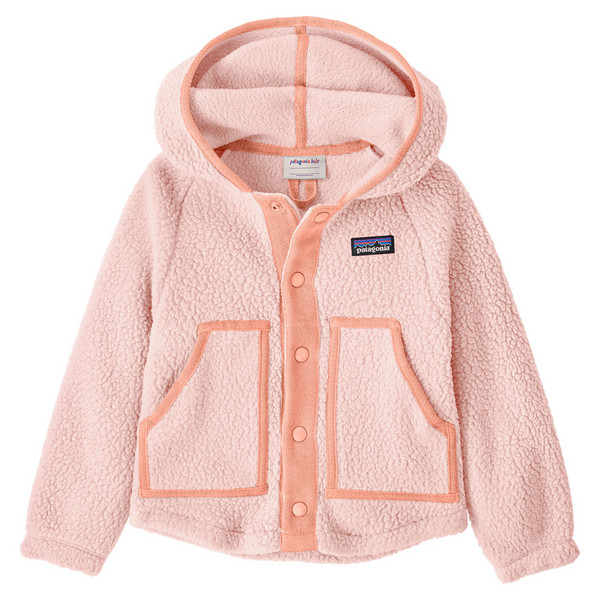 BABY RETRO PILE JACKET Kinder - Fleecejacke-PINK FROST