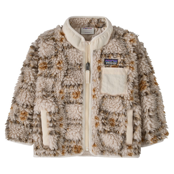 BABY RETRO-X JACKET Kinder - Fleecejacke-SNOWSHOE HARE: NATURAL