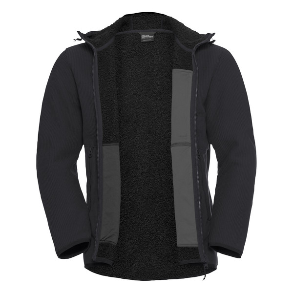 Jack Wolfskin LAKE RIDGE HOODED JKT M Herren - Fleecejacke Ansicht 3