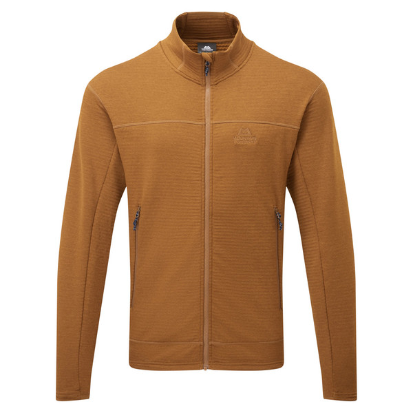 APIRO MENS JACKET Herren - Fleecejacke-WALNUT