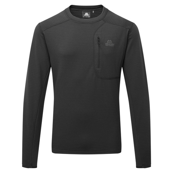 APIRO MENS CREW Herren - Fleecepullover-BLACK