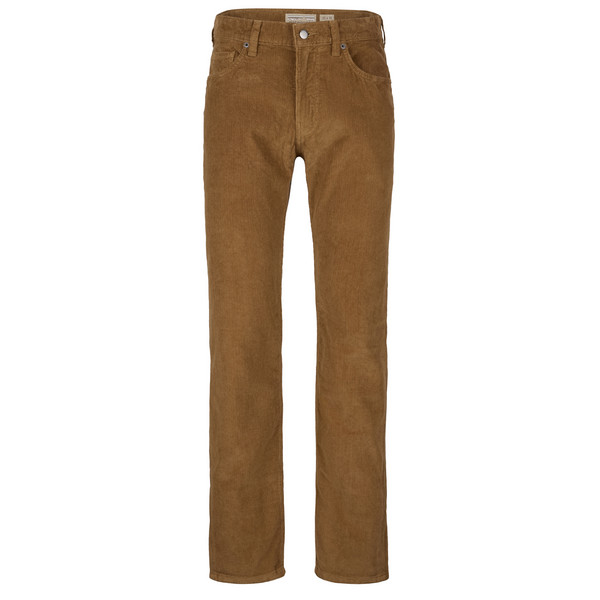 M'S ORGANIC COTTON CORDUROY JEANS - REG Herren - Freizeithose-CORIANDER BROWN