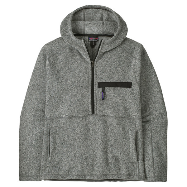 M'S BETTER SWEATER 1/2 ZIP P/O Herren - Hoodie-STONEWASH