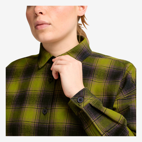 Jack Wolfskin BAJA FLANNEL SHIRT W Damen - Flanellhemd Ansicht 6