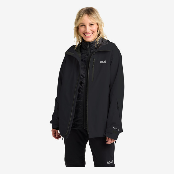 Jack Wolfskin FLOWLINE 3IN1 JKT W Damen - Doppeljacke Ansicht 6