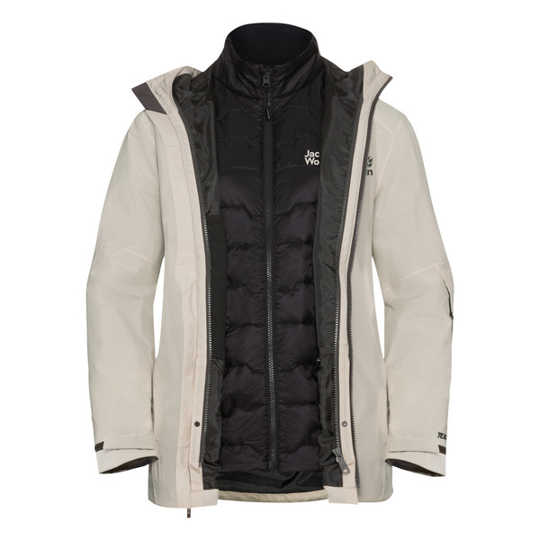 Jack Wolfskin FLOWLINE 3IN1 JKT W Damen - Doppeljacke Ansicht 3