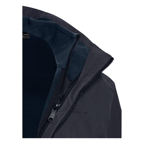 Jack Wolfskin BAYLIGHT 3IN1 COAT W Damen - Doppeljacke Ansicht 4