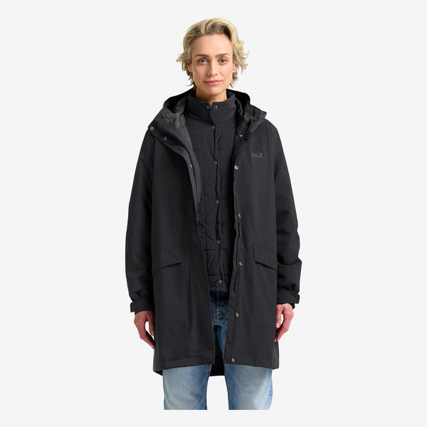 Jack Wolfskin WINTERDUNE 3IN1 COAT W Damen - Doppeljacke Ansicht 6
