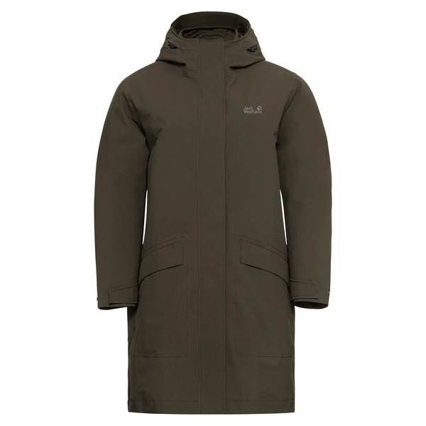 WINTERDUNE 3IN1 COAT W Damen - Doppeljacke-OBSIDIAN MOSS
