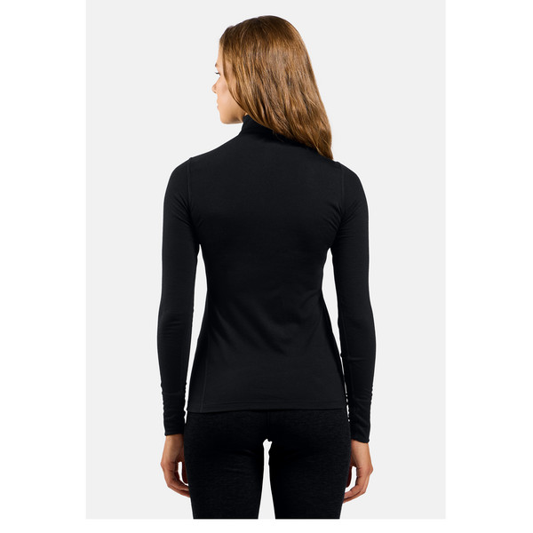 Odlo MERINO 200 BL TOP TURTLE NECK L/S HALF ZIP Damen - Funktionsshirt Ansicht 4