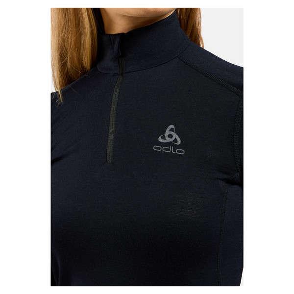 Odlo MERINO 200 BL TOP TURTLE NECK L/S HALF ZIP Damen - Funktionsshirt Ansicht 5