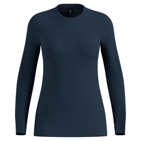 MERINO 160 BL TOP CREW NECK L/S Damen - Funktionsshirt-DARK SAPPHIRE