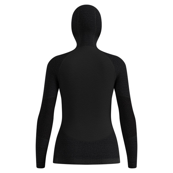 Odlo SEAMLESS PERFORMANCE WOOL BL TOP FACEMASK L/S Damen - Baselayer-Shirt Ansicht 2
