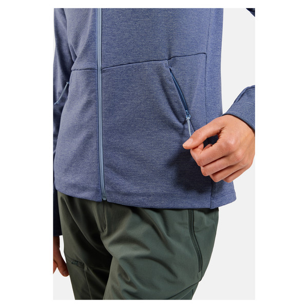 Odlo GRID FLEECE MID LAYER FULL ZIP Damen - Fleecejacke Ansicht 6