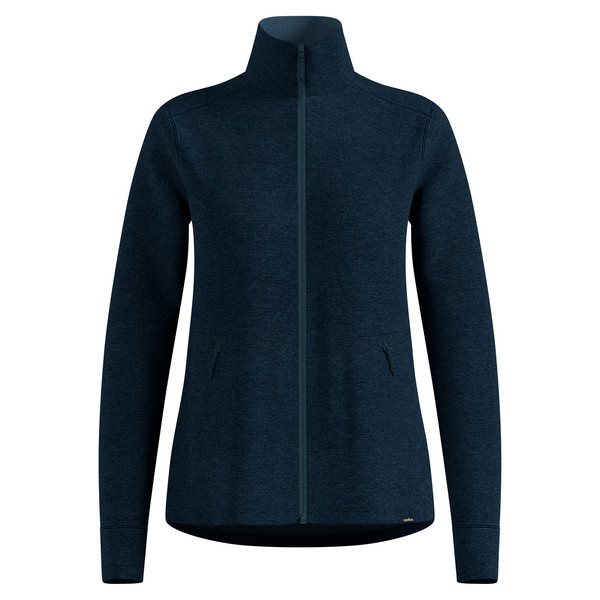 GRID FLEECE MID LAYER FULL ZIP Damen - Fleecejacke-REFLECTING POND