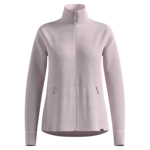GRID FLEECE MID LAYER FULL ZIP Damen - Fleecejacke-ORCHID ICE