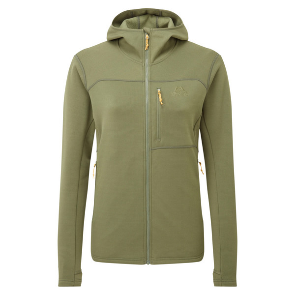 DURIAN HOODED WMNS JACKET Damen - Fleecejacke-FOUR LEAF CLOVER