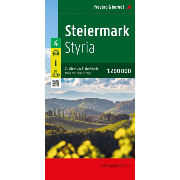 STRAßEN- UND FREIZEITKARTE 1:200.000 - Straßenkarte