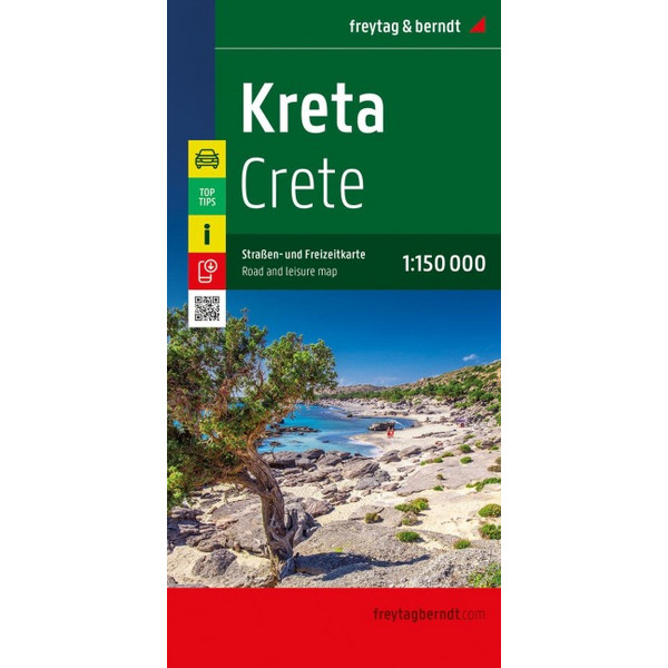 KRETA, STRAßEN- UND FREIZEITKARTE 1:150.000, FREYTAG & BERND - Straßenkarte Ansicht 1