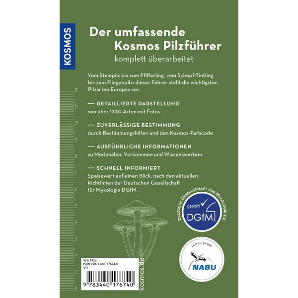 DER GROßE KOSMOS PILZFÜHRER - Pilz-Ratgeber Ansicht 2