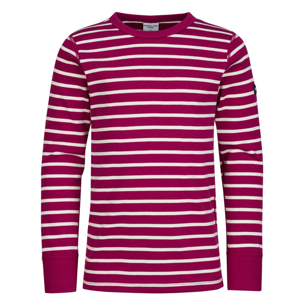 JUMPING TOPS L/S STRIPED Kinder - Langarmshirt-BEAUJOLAIS