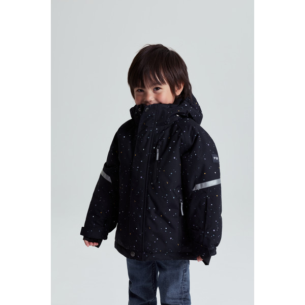 Polarn O. Pyret SNOWY PADDED JACKET AOP Kinder - Winterjacke Ansicht 3