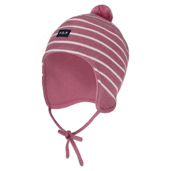 Polarn O. Pyret SPRUCE CAP STRIPED Kinder - Wollmütze Ansicht 1