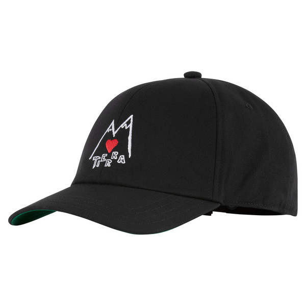 6 PANEL HEART CAP Unisex - Cap-BLACK