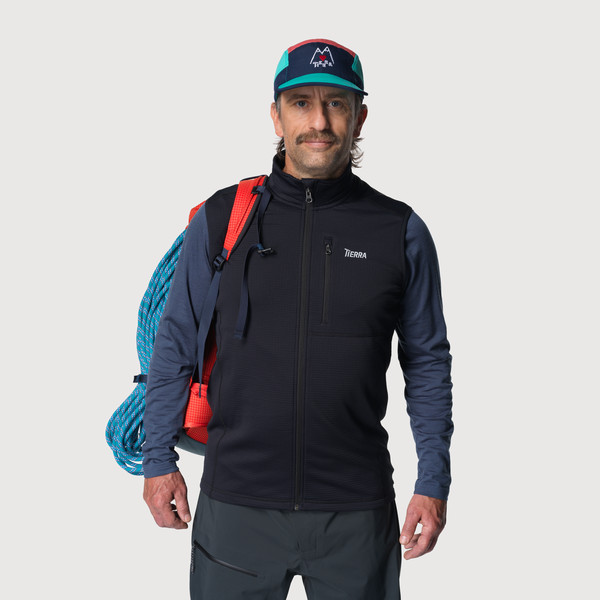 Tierra NALLO VEST M Herren - Fleeceweste Ansicht 3