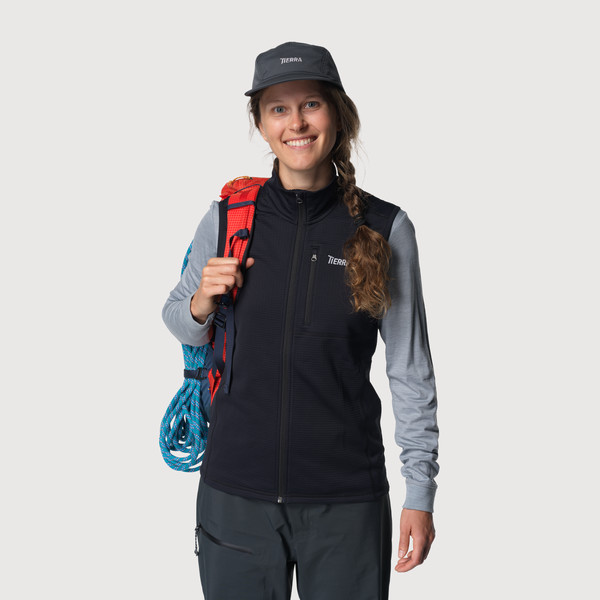 Tierra NALLO VEST W Damen - Fleeceweste Ansicht 3