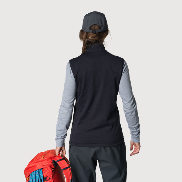 Tierra NALLO VEST W Damen - Fleeceweste Ansicht 4