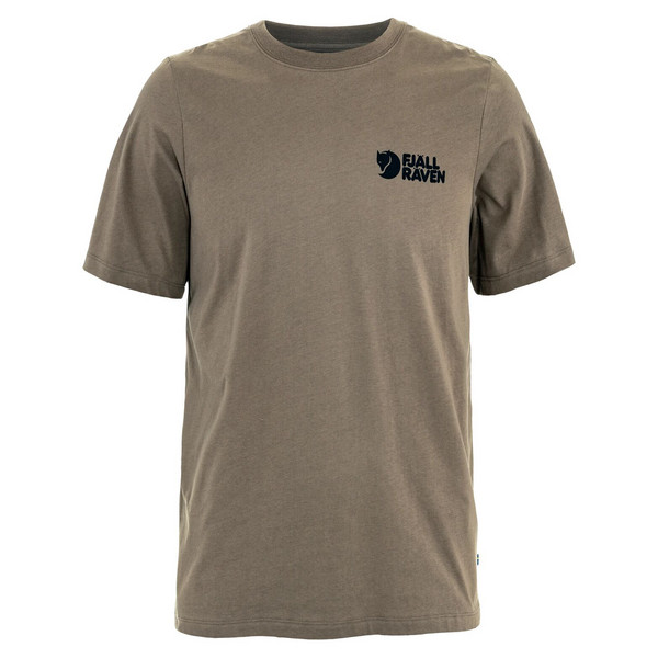 SWEDISH FOREST T-SHIRT M Herren - T-Shirt-SUEDE BROWN