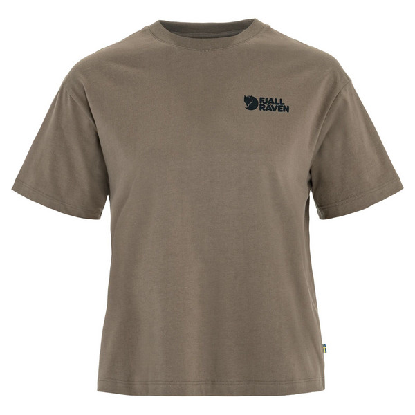 FOREST WALK T-SHIRT W Damen - T-Shirt-SUEDE BROWN